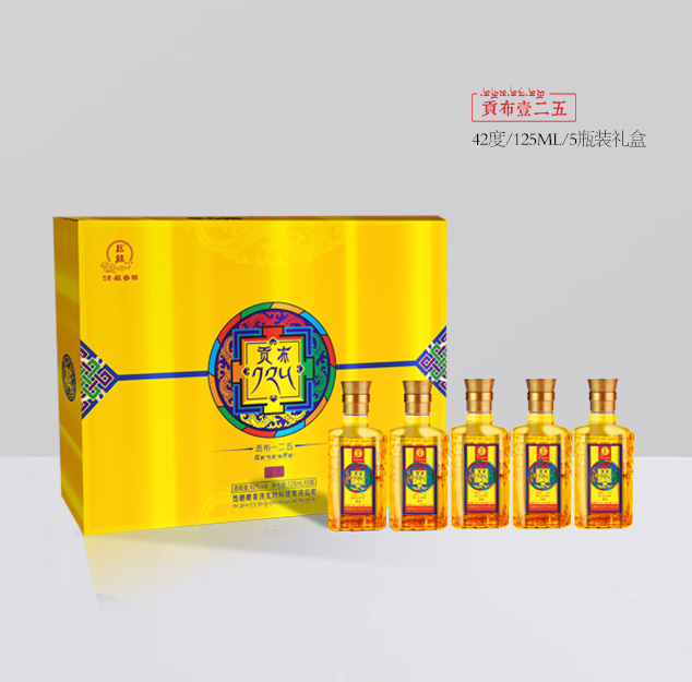 贡布一二五礼盒42%vol125ml*5